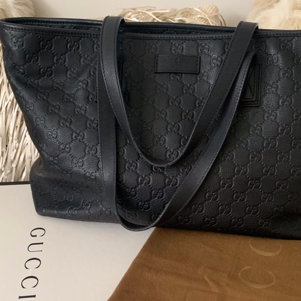 Gucci GG Guccissima Leather Tote Bag